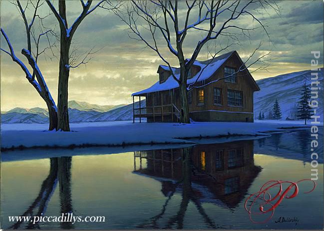 Serenity painting - Alexei Butirskiy Serenity art painting